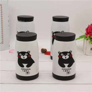 Children's thermos cup stainless steel double vacuum tummy cup Korean version of creative animal cartoon