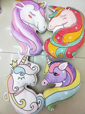 The New unicorn irregular shape pillow pillow plush toys