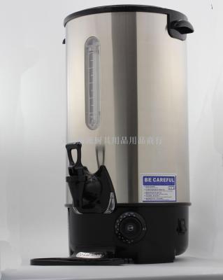 Stainless steel double deck coffee drum double deck electric water heater