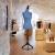 MargTima Female Mannequin Torso Dress Form with Wood Tripod Stand Pinnable Size