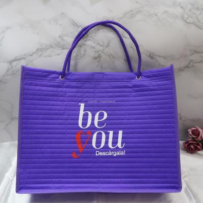 Exclusive new three - layer non-woven bag customized environmental protection handbag shopping logo advertising