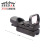D4B Metal Four Reticle Compact Reflex Red Dot Sight for Rifle Rail Mount