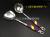 Stainless steel kitchen spoon scoop deepening spoon 1.5cm swan handle scoop/spoon