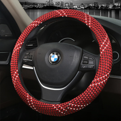 Ice wire steering  wheel cover summer breathable moisture absorption car steering wheel cover products wholesale