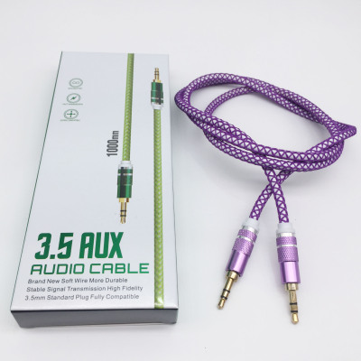 3.5 audio line live broadcast to extend the audio link of the earphone line to AUX audio line