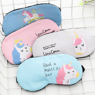 Travel Ice Pack Ice Pack Eye Mask Unicorn Eye Mask Blackout Sleep Eye Mask Ice Pack Rainbow Horse Eye Mask