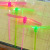 June 1 children's day luminous bamboo fly flash bamboo fly flying fairy toy luminous flash toy