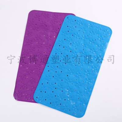 Bathroom anti-skid pad toilet mat bathroom floor mat bathroom toilet mat plastic foot pad massage tasteless