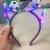 Factory Direct Sales Luminous Cat Ears Head Buckle Hot Sale Cat Ears Hairband Decoration Luminous Toy Net Red Hairpin