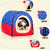 Factory direct sale blue star can remove and wash the pet house and kennel dual-use cat kennel pet cushion