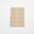 Beige felt furniture foot mat anti - slip anti - noise floor protection