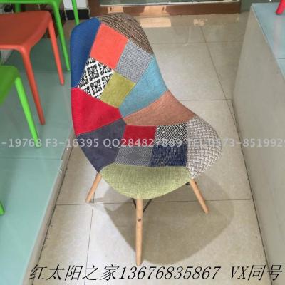 Nordic creative plastic chair simple back leisure outdoor chair meet guests to discuss plastic chair shop ins can be stacked