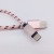 25cm short color braided data cable short mobile phone accessories mobile power charging cable