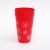 HQ Color Printing Gargle Cup Candy Color Simple Plastic Mouthwash Cup Wave Cup Bathroom Toothbrush Cup