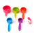 Fashion plastic baking tool set 10 pieces set with graduated measuring cups