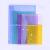 TRANBO cheap PP file bag tranparent color data bag with Button file folder A4 FC A5 A3 size