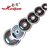 HJ-A140-A145 colorful plated big hole barbell piece