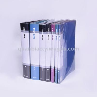TRANBO A4 size promotion PP file folder 10-100 pages display book report folder OEM