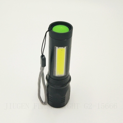 Yx-186b aluminum alloy retractable dimmer cell small hand electric torch YX-186B