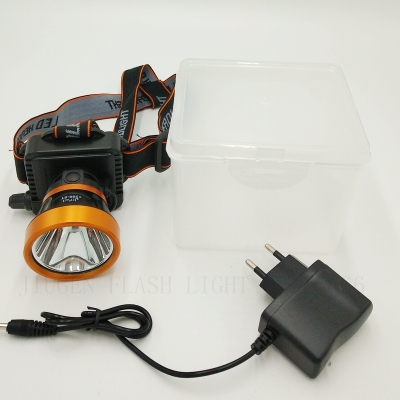 Jiugen torch jd1598-6t 3W lithium battery charging headlamp