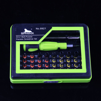 Precision screwdriver combination disassemble mobile phone computer watch glasses screwdriver set starter sphinx