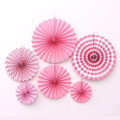 Party Paper Folding Fan