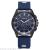 New Korean version of silica gel with luxury men's casual fashion watch
