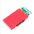 Commercial promotion gifts anti - magnetic anti - theft brush credit card box side - push card box