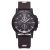 Foreign trade new style fashionable hot - selling big watch plate gun black sport personality silicone watch 1