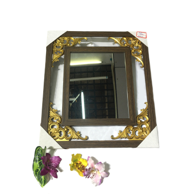 Mirror factory direct sale wholesale wooden corner flower decorative picture frame picture frame 20*25 mirror