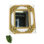 Mirror factory direct sale wholesale wooden corner flower decorative picture frame picture frame 20*25 mirror