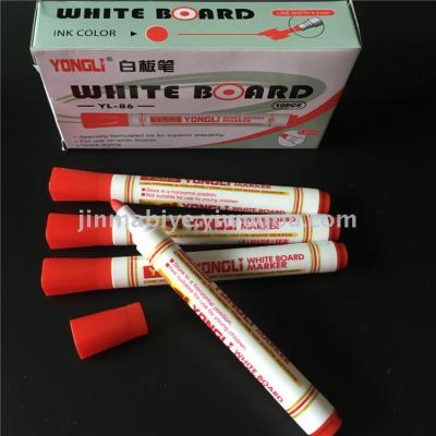High-quality whiteboard pen waterborne marker pen can wipe red blue black 10 boxes