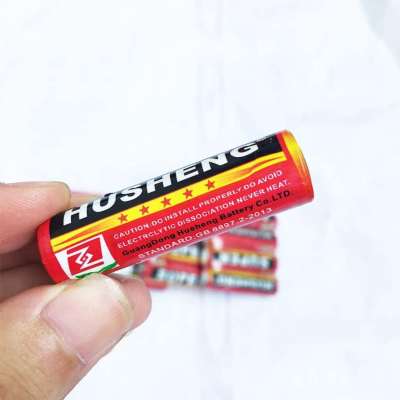 446 Red Husheng No. 5 Disposable Battery Special Battery for Household Toys No. 5 AA Dry Battery