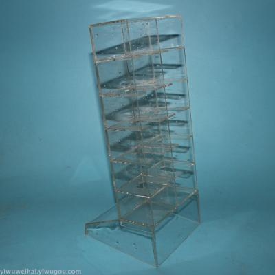 New transparent acrylic organic glass cosmetic bottle display frame