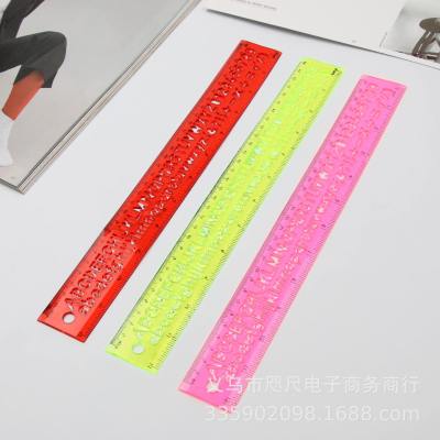 Plastic bin-bin wholesale supplies word motherboard English digital plastic color tape student stationery