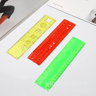 Bin Bin Bin Bin stationery 20cm plastic ruler letter wholesale digital ruler student supplies