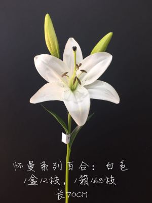 LAN jin (flower know flower industry) huaiman series lilies