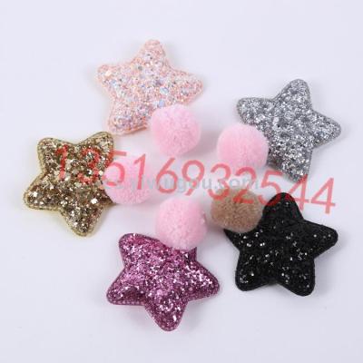 Diy accessories accessories five-point star stuffing box bag accessories shoes shackle accessories five-point star