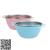 Stainless steel bituminous basin set Amoy basin double layer thickened fruit basket washing rice sieve rice washer 