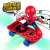 Children's Toy TikTok Same Spider-Man Skateboard Stunt Electric Rolling Car Children's Day Fun Gift