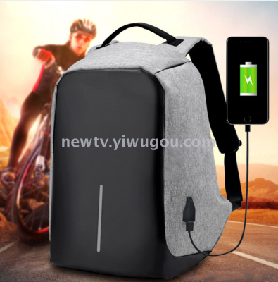 Usb charging anti-theft backpack men and women leisure travel backpack computer bag 2018 new business backpack