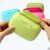 Creative travel manual soap box waterproof leakage proof hotel soap box cover with lock travel soap box