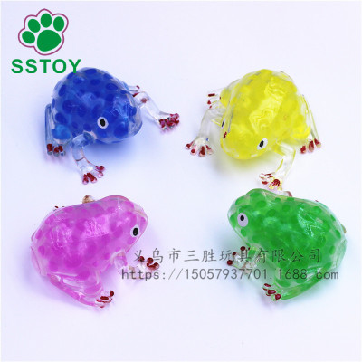 The frog mercifully bead plus gives vent to The water ball whole person play a joke on The toy new product creativity make strange The angry factory direct sale