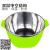 Sealed stainless steel basin with cover salad bowl soup bowl dish bowl dish bowl heat preservation basin