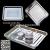 Thickened stainless steel punch plate with shallow tray, bituminous tray, oil filter plate, tea plate