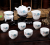Tea set teacup teapot travel Tea set ceramic cover bowl jingdezhen ceramic pot kung fu Tea set Tea pot