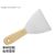 Factory direct sale wooden handle stainless steel knife edge putty knife sl-015 Czech type paint scraper