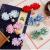 Xinsu Embroidered Cloud Chinese Style Buckle Barrettes Hair Accessories a Pair of Hairclips
