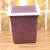 Home Shake Cover Plastic Trash Can Living Room Bathroom Kitchen Trash Can Office Wastebasket With Lid