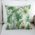 New style tropical plant printing cotton and linen pillow cover decorative bedside chair sofa cushion cover
